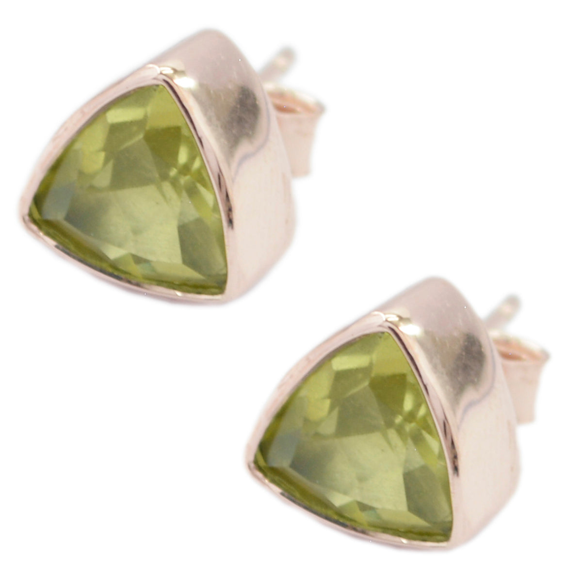 Maria Yellow Solitaire Stud Earrings for Every Occasion Lemon Quartz Yellow Stud