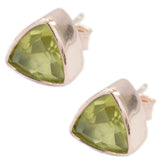 Maria Yellow Solitaire Stud Earrings for Every Occasion Lemon Quartz Yellow Stud