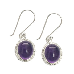 Xiu Purple Dangle Earrings for Vibrant Style Amethyst Purple Dangle