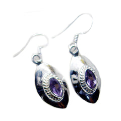 Valentina Purple Gemstone Dangle Earrings for Every Occasion
