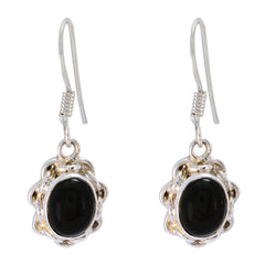 Leah Black Dangle Earrings for Every Occasion Black Onyx Black Dangle