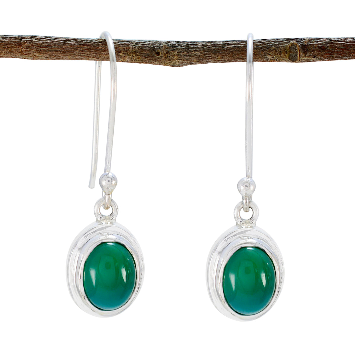 Carla Green Dangle Earrings for Effortless Style Green Onyx Green Dangle
