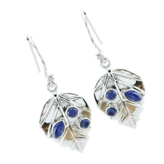 Patricia Blue Feather Dangle Earrings for Every Occasion