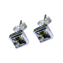 Greta Yellow Solitaire Stud Earrings for Everyday Glam