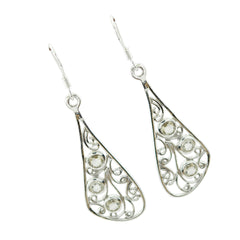 Renata Yellow Dangle Earrings with Elegant Design