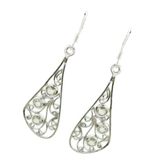 Renata Yellow Dangle Earrings with Elegant Design