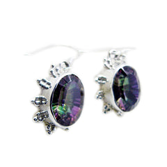 Yan Multicolor Dangle Earrings for Everyday Glam Mystic Quartz multicolor Dangle