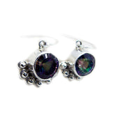 Bianca Multicolor Dangle Earrings for Everyday Glam Mystic Quartz multicolor Dangle