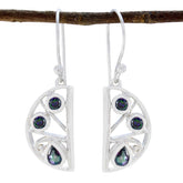 Emi Multicolor Dangle Earrings for Stylish Looks Mystic Quartz multicolor Dangle