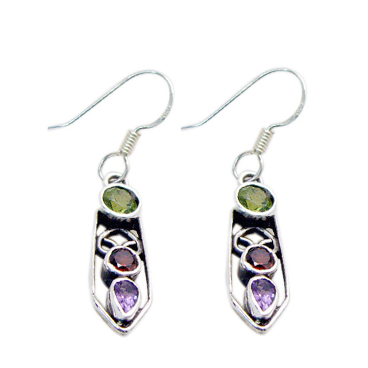 Isla Multicolor Dangle Earrings for Everyday Style Multi multicolor Dangle