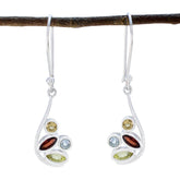 Aaliyah Multicolor Dangle Earrings for Vibrant Style Multi multicolor Dangle