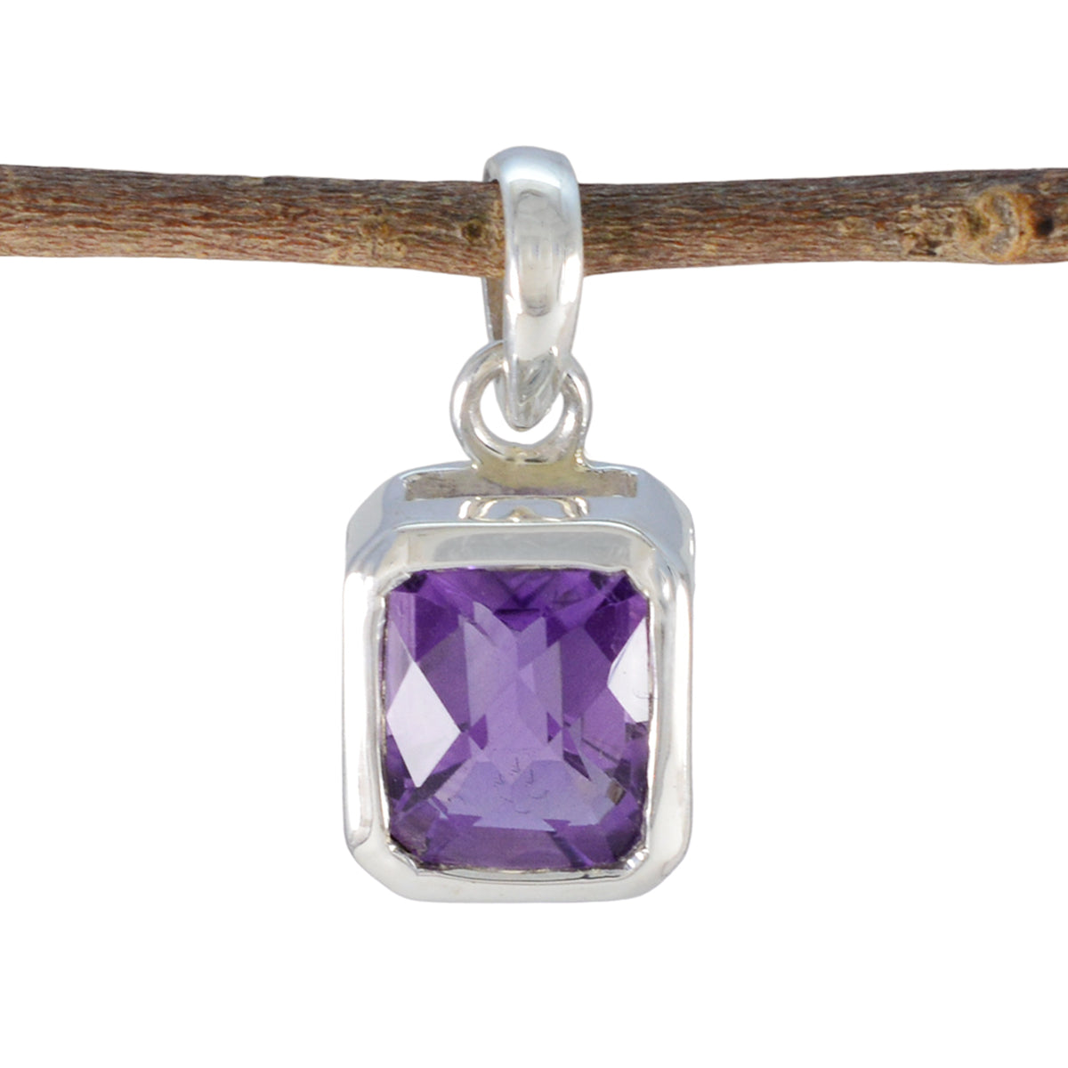 Joaquina Purple Gemstone Pendant for Stylish Elegance Amethyst Purple Purple