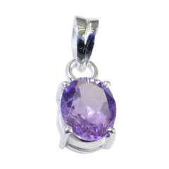 Milagros Purple Gemstone Pendant for Everyday Glam Amethyst Purple Purple
