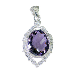 Teresa Purple Graceful Essential Pendant Amethyst Purple Purple