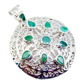Katarina Green antique Statement Pendant Green Onyx Green Green