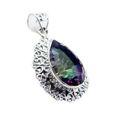 Harper Multicolor Statement Pendant for Everyday Glam Mystic Quartz multicolor Multicolor