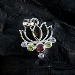 Lourdes Multicolor Dainty Pendant for Everyday Glam