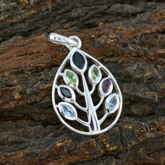 Alina Multicolor Gemstone Pendant for Everyday Glam