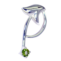 Lourdes Green Gemstone Pendant with Stylish Design