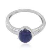 Camila Boho Purple Solitaire Ring Sterling Silver Amethyst Purple