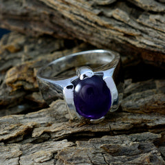 Marie Artisan Purple Solitaire Ring