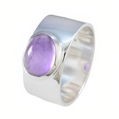 Patricia Armor Purple Solitaire Band