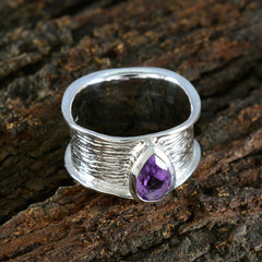 Milagros Victorian Purple Solitaire Band
