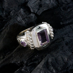 Valentina Abstract Purple Trilogy Ring