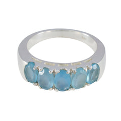 Araya Fairytale Blue Penta Band Blue Chalcedony Blue