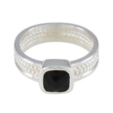 Patricia Rope-Wire Black Solitaire Band Black Onyx Black