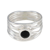 Constanza Rope-Wire Black Solitaire Band Black Onyx Black