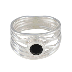 Constanza Rope-Wire Black Solitaire Band Black Onyx Black