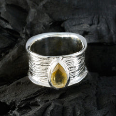 Siti Victorian Yellow Solitaire Band