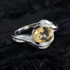 Maria Heritage Yellow Solitaire Ring