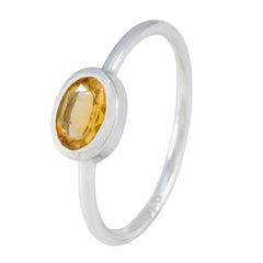 Ling Fairytale Yellow Solitaire Ring