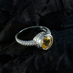 Isabella Fairytale Yellow Solitaire Ring