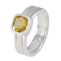 Luna Rope-Wire Yellow Solitaire Band