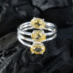 Julia Glamorous Yellow Trilogy Ring