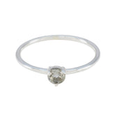 Yuki Graceful Light Green Solitaire Ring Green Amethyst Green