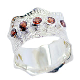 Nayara Vintage Red Penta Band Garnet Red