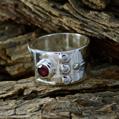 Natcha Abstract Red quarter Band