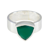 Siti Signet Green Solitaire Band Green Onyx Green
