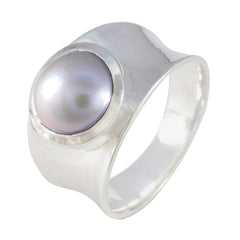 Emilia Armor Grey Solitaire Band