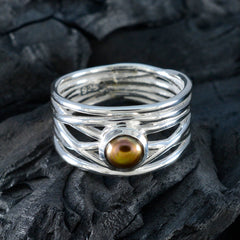 Lili Rope-Wire Grey Solitaire Band