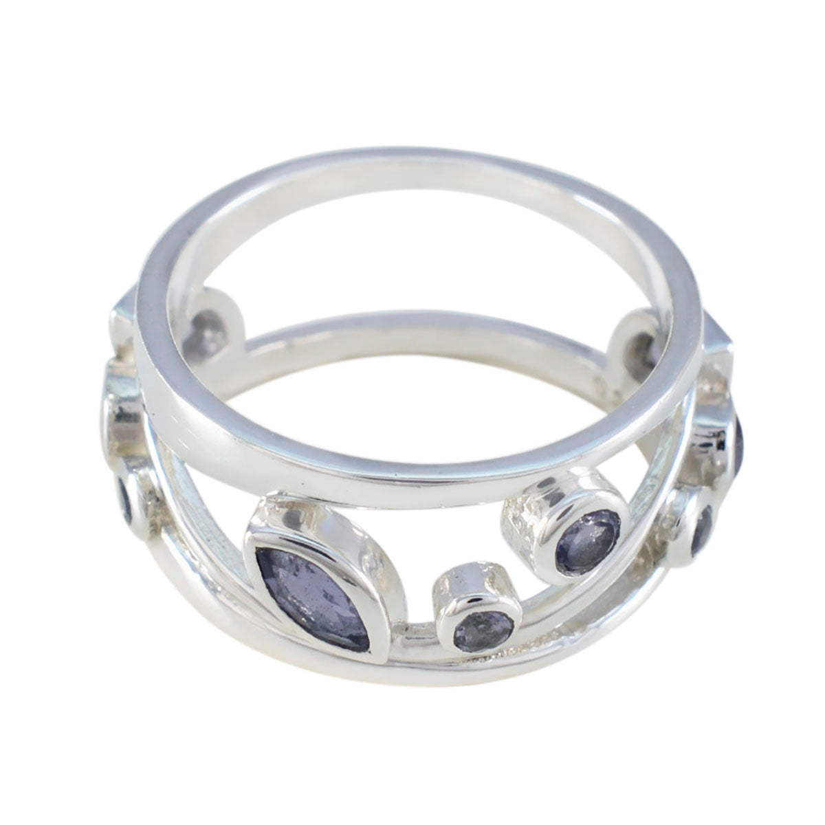 Agustina Bubble Blue multiple Band Iolite Blue