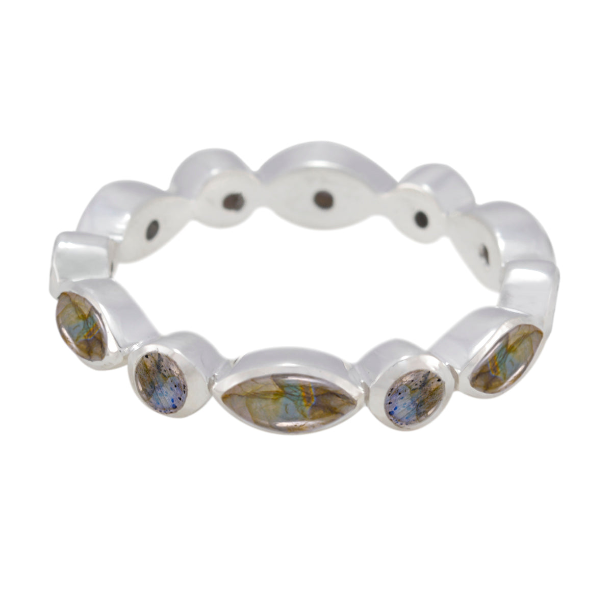 Yuna Eternity Grey multiple Band Labradorite Gray