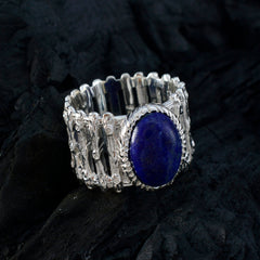 Cecilia Armor Blue Solitaire Band