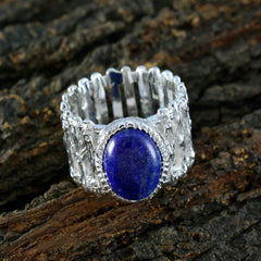 Cecilia Armor Blue Solitaire Band