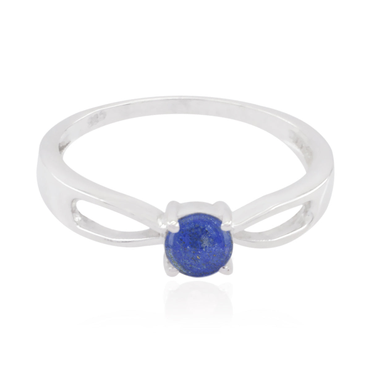 Ayaka Fairytale Blue Solitaire Ring Lapis Lazuli Blue