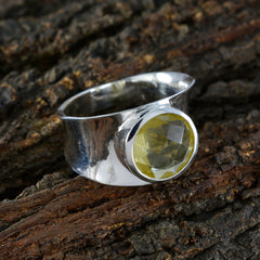 Eva Armor Yellow Solitaire Band